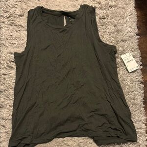 Women's Sleeveless Top - Dark Gray